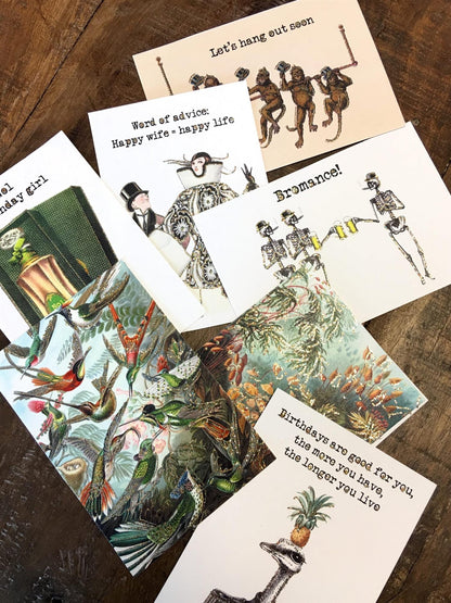 Glitterkort You and me