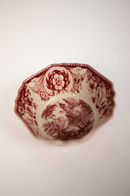 Estelle bowl red 12 cm