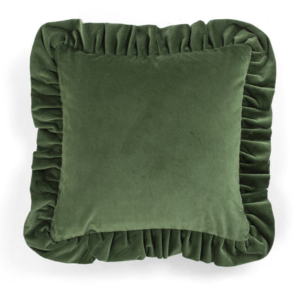 Pillowcase velour Green 45x45 cm