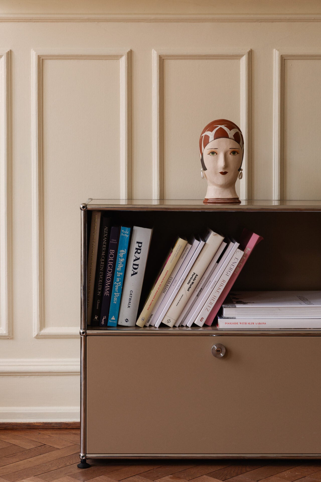 Dekor byste Mary-Jane rust 25 cm