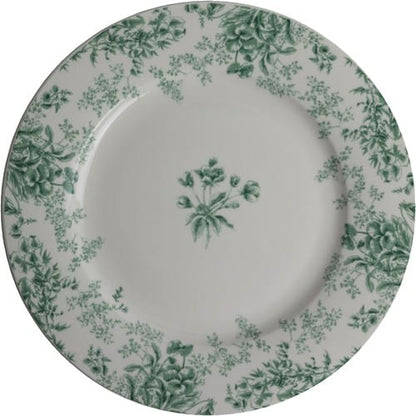 Thourston Flowers green tallerken 23 cm