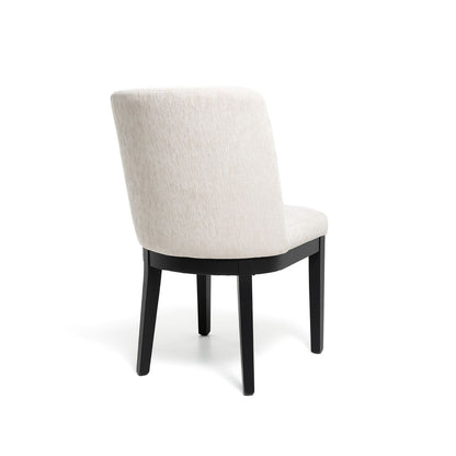 Hedda spisestol Boston cream Sort eik