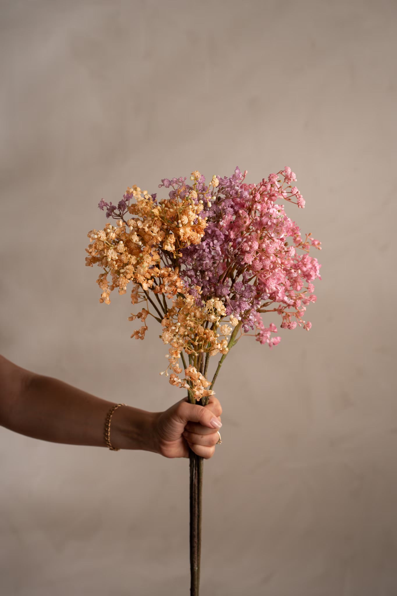 Brudeslør orange 70 cm