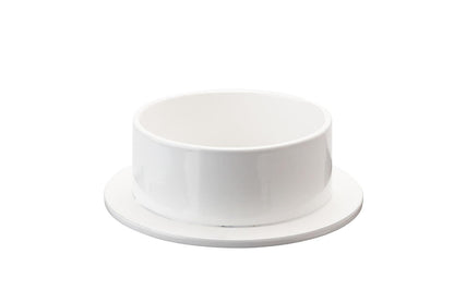 The Circle Candle Holder White 7 cm