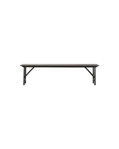 Bench Party black 180 cm