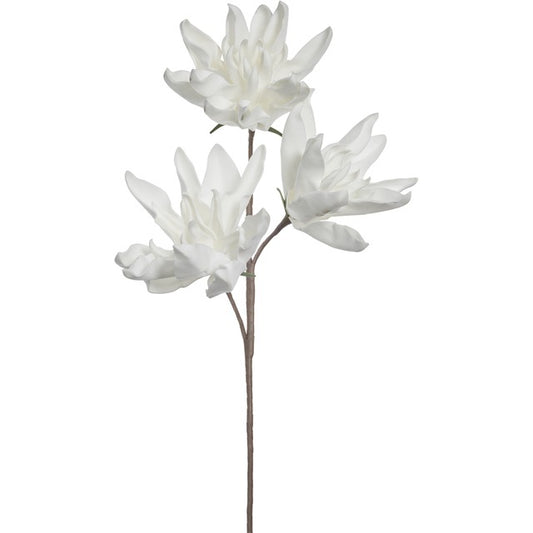 Happia blomst hvit 85 cm