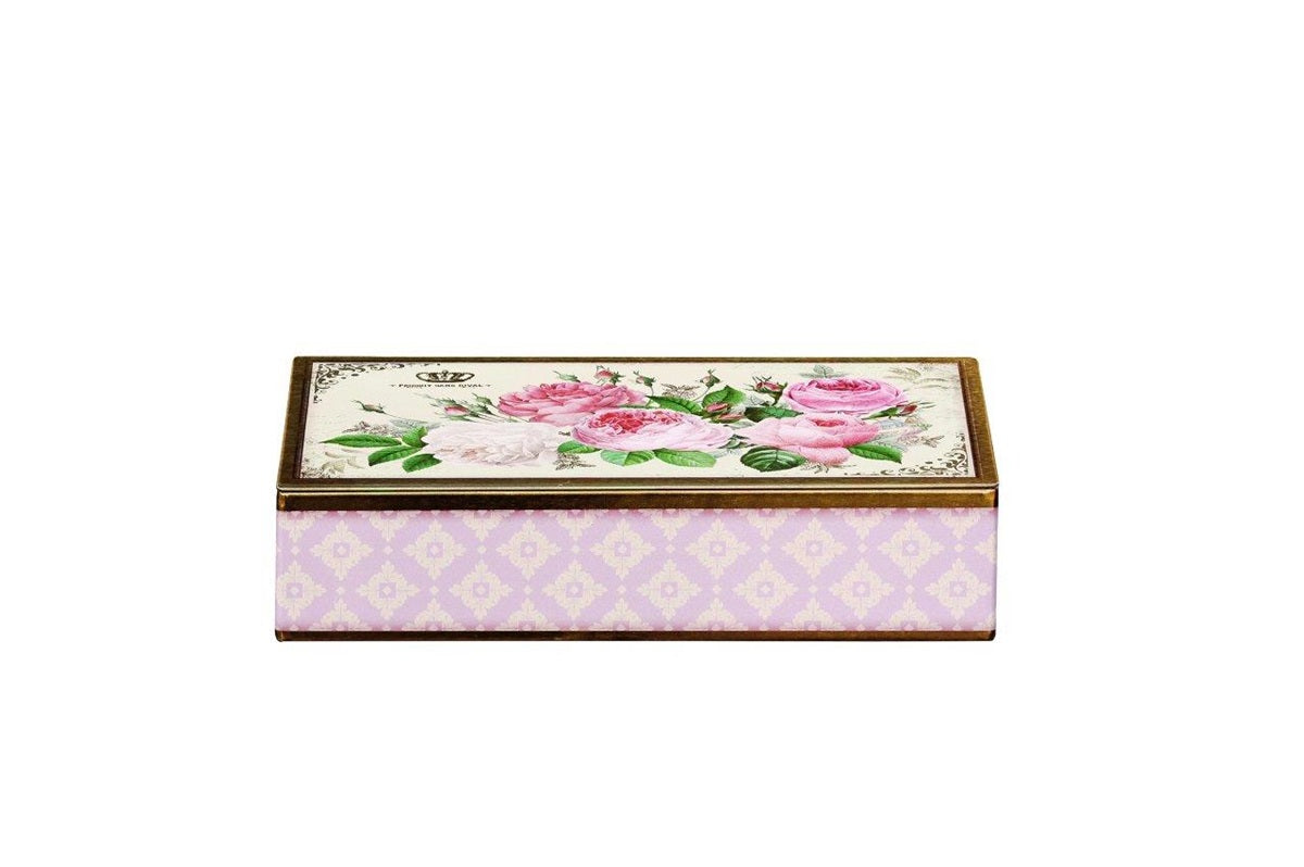 Box of roses 10x17 cm