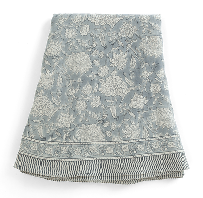 Duk Indian Rose Dusty Blue Rund 220 cm