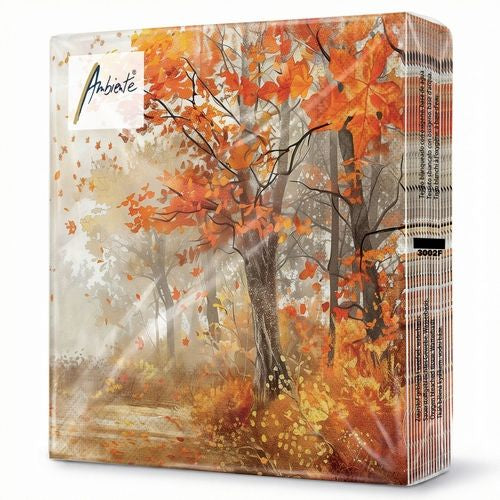 Serviett lunch Autumn tree