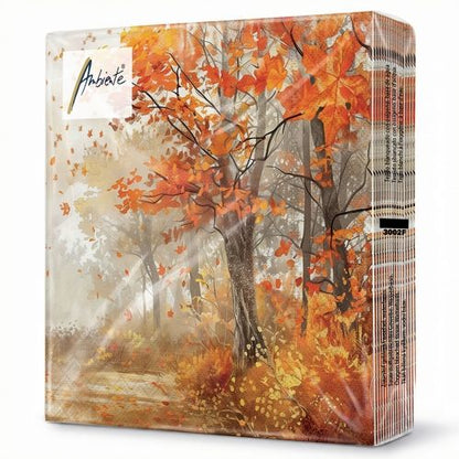 Serviett lunch Autumn tree