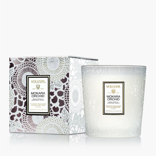 Mokara Orchid Classic Boxed Candle 60 Timer