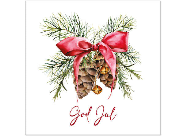 Napkin lunch Merry Christmas