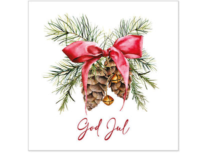 Napkin lunch Merry Christmas