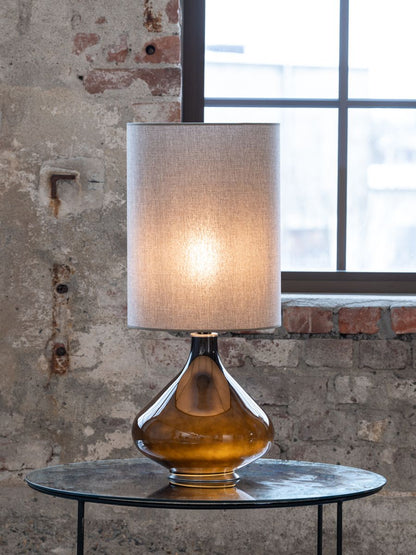 Flavia bordlampe Negra m/Ninfa Arena skjerm