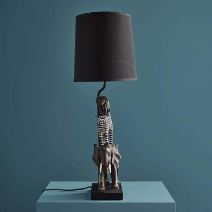 Safari bordlampe m/skjerm 70 cm