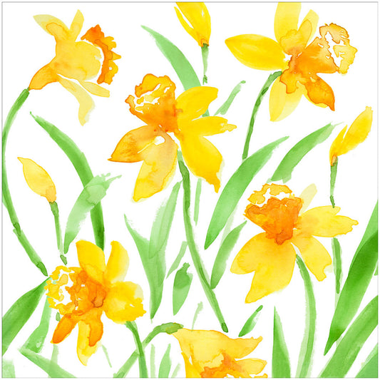 Serviett Middag Spring Herald