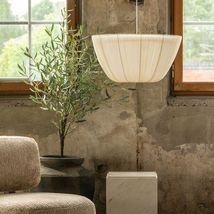 Taklampe Barbara Beige 60 cm