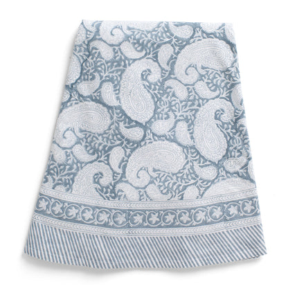 Duk Big Paisley Cashmere Blue rund 160 cm