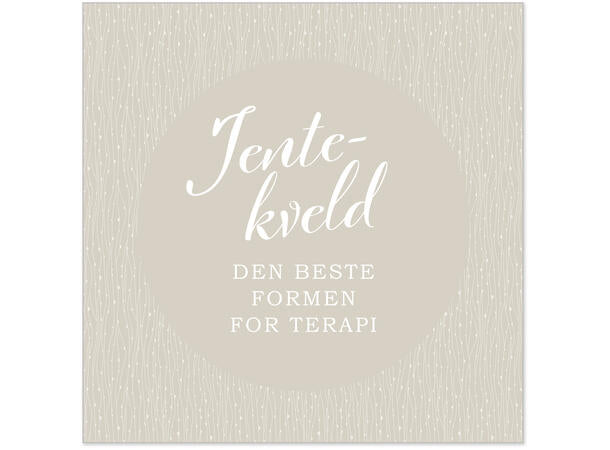 Serviett lunch Jentekveld terapi