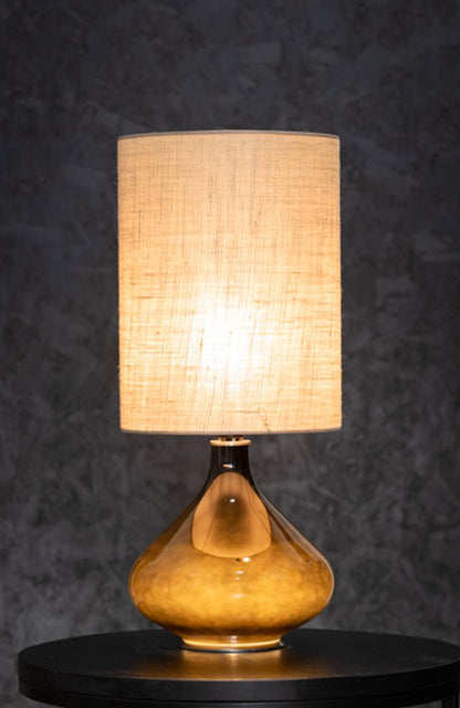 Flavia bordlampe 70 cm Negra Tosa Saco skjerm