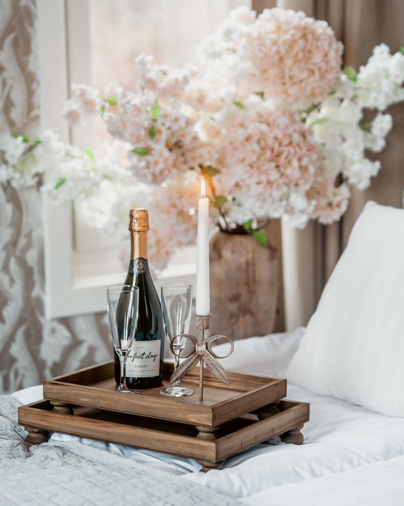 Pedestal tray Sanne 40x30 cm