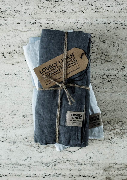 Napkin Lovely Dark Grey 45x45 cm