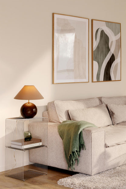 Bordlampe Iris 35 Mocha