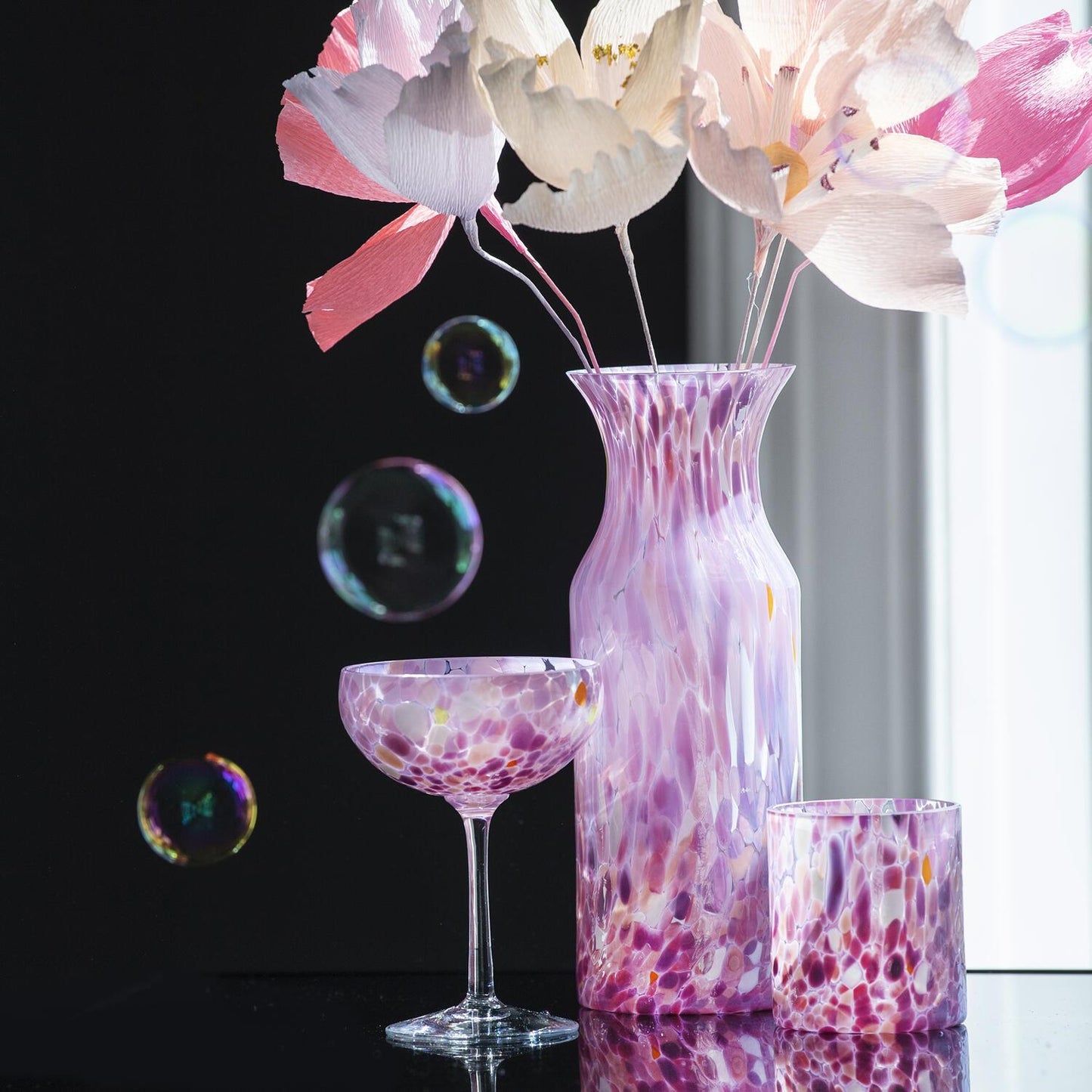 Swirl Champagneglass rosa 22 cl