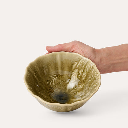 Suppeskål 15x8 cm Sand