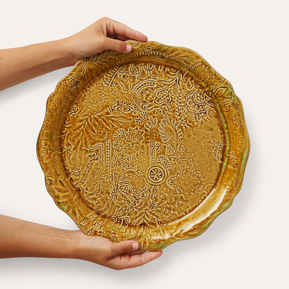 Serveringsfat 34 cm Pineapple