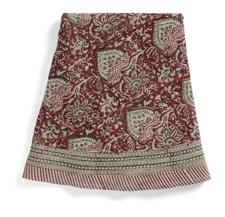 Duk Oriental Red rund 220 cm