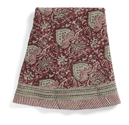 Duk Oriental Red rund 220 cm