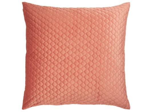 Putetrekk Bikube velur rosé 55x55 cm