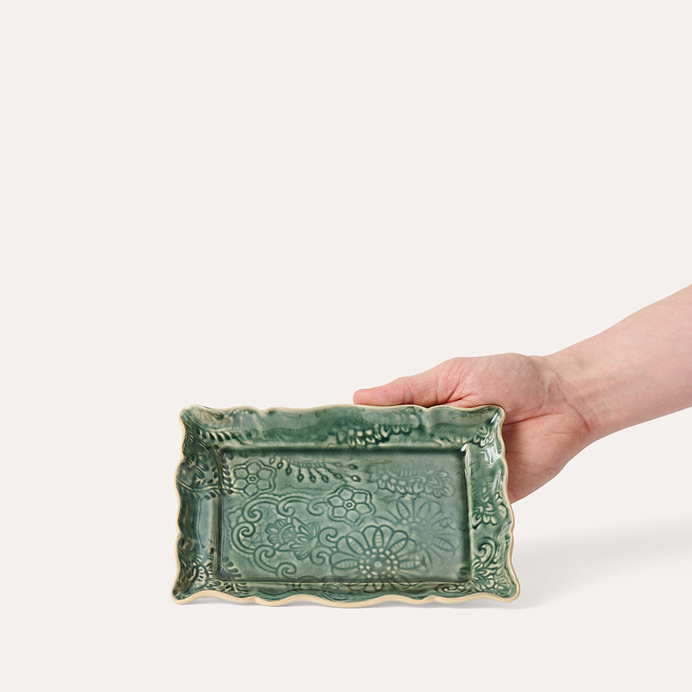 Asjett 19x13 cm Dusk