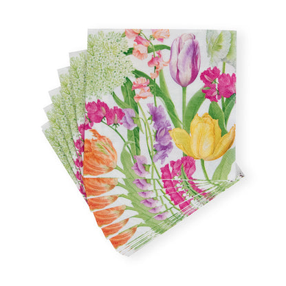 Napkin coffee Spring flower show