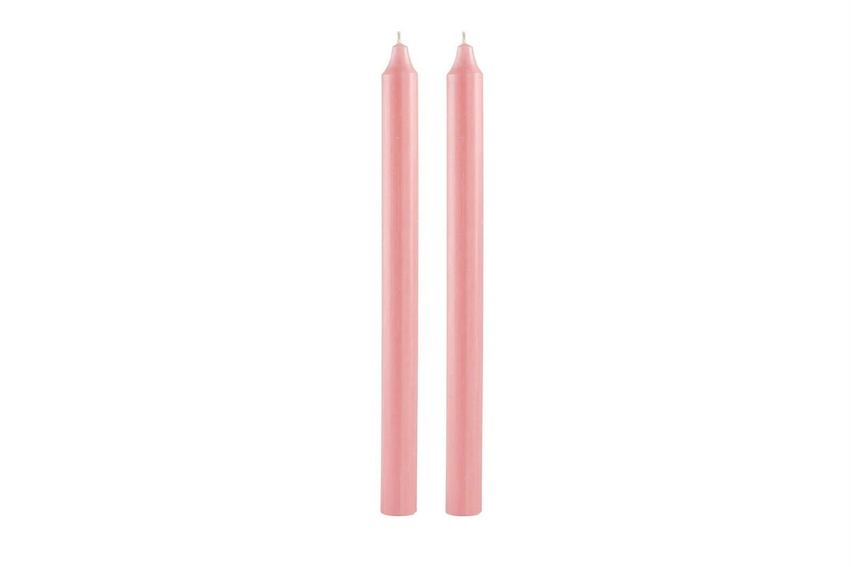 Kronelys aprikos rosa 29 cm