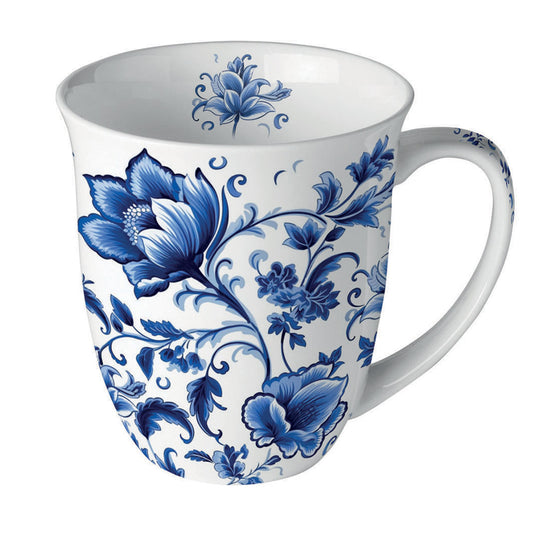 Krus Delft Blue Florals 400 ml