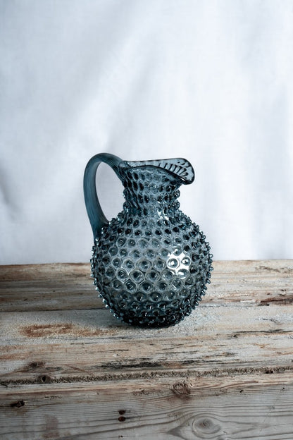Hobnail Karaffel 2L Misty Blue