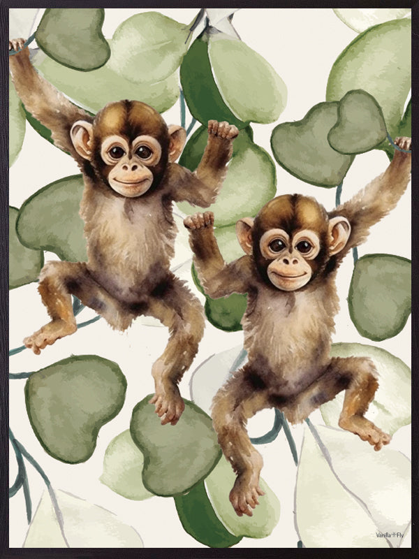 Plakat Monkeys 30x40 cm