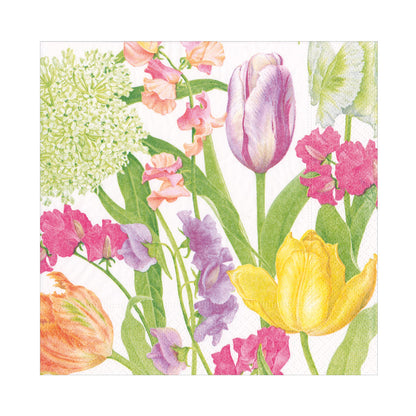 Napkin coffee Spring flower show