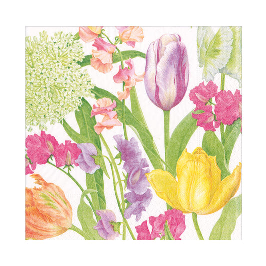 Serviett kaffe Spring flower show